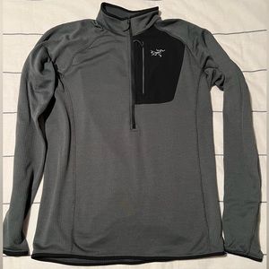 Arc'teryx Gray and Black Men's Sweatshirt